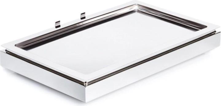 Produktbild APS Cool Plates, Set 1, 53 x 32.5 cm, H 8.5 cm, chrom
