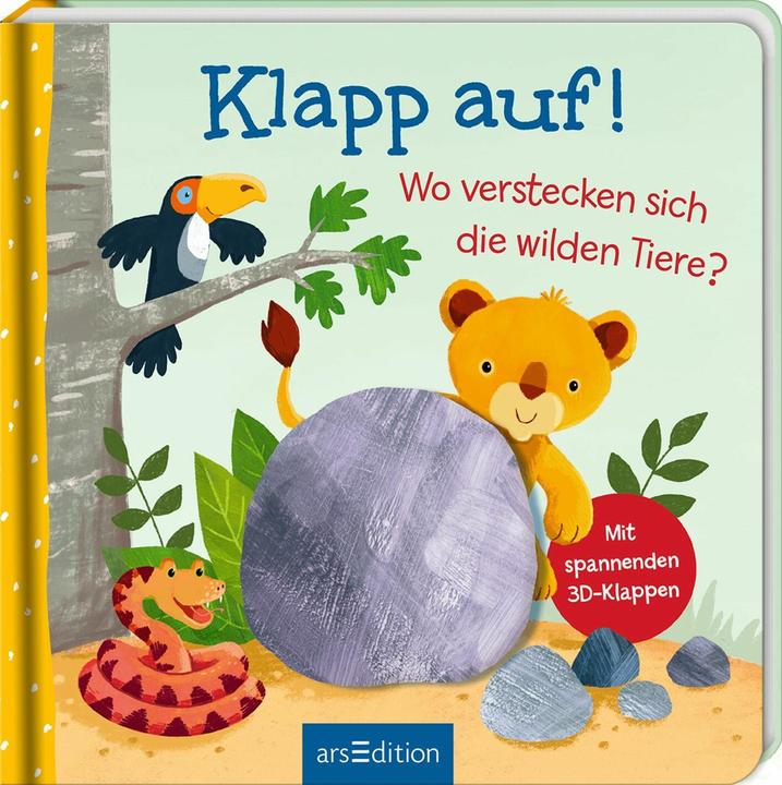 Produktbild Klapp auf! Wo verstecken sich die wilden Tiere? (Deutsch)