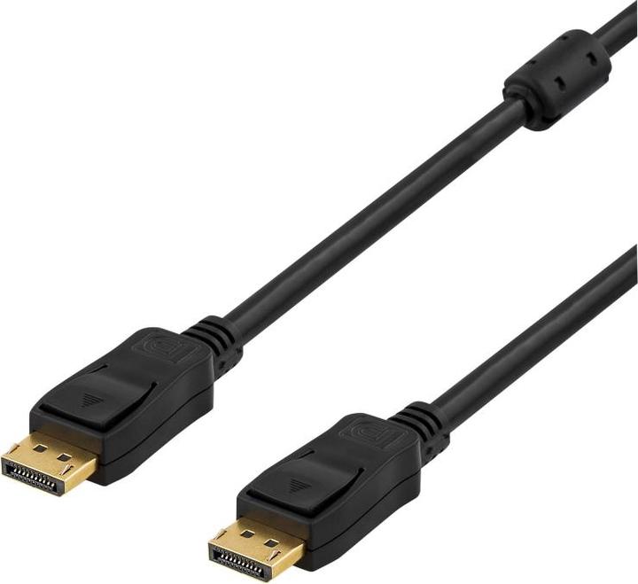 Actual product image Deltaco DP-1050 DisplayPort Cable 5 m Black (5 m)