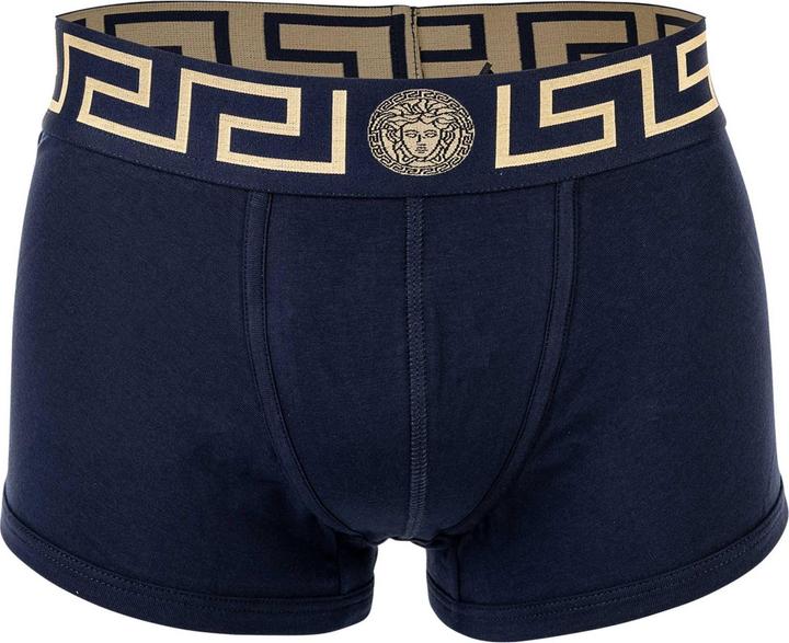 Immagine prodotto Versace Underpants Tri-Pack Trunk Jersey Topeka Bi-Stretch Cotton Organic New Logo (S, confezione da 3)