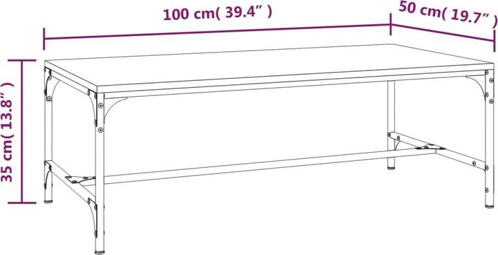 Immagine prodotto vidaXL Reagan (100 x 50 x 35 cm)