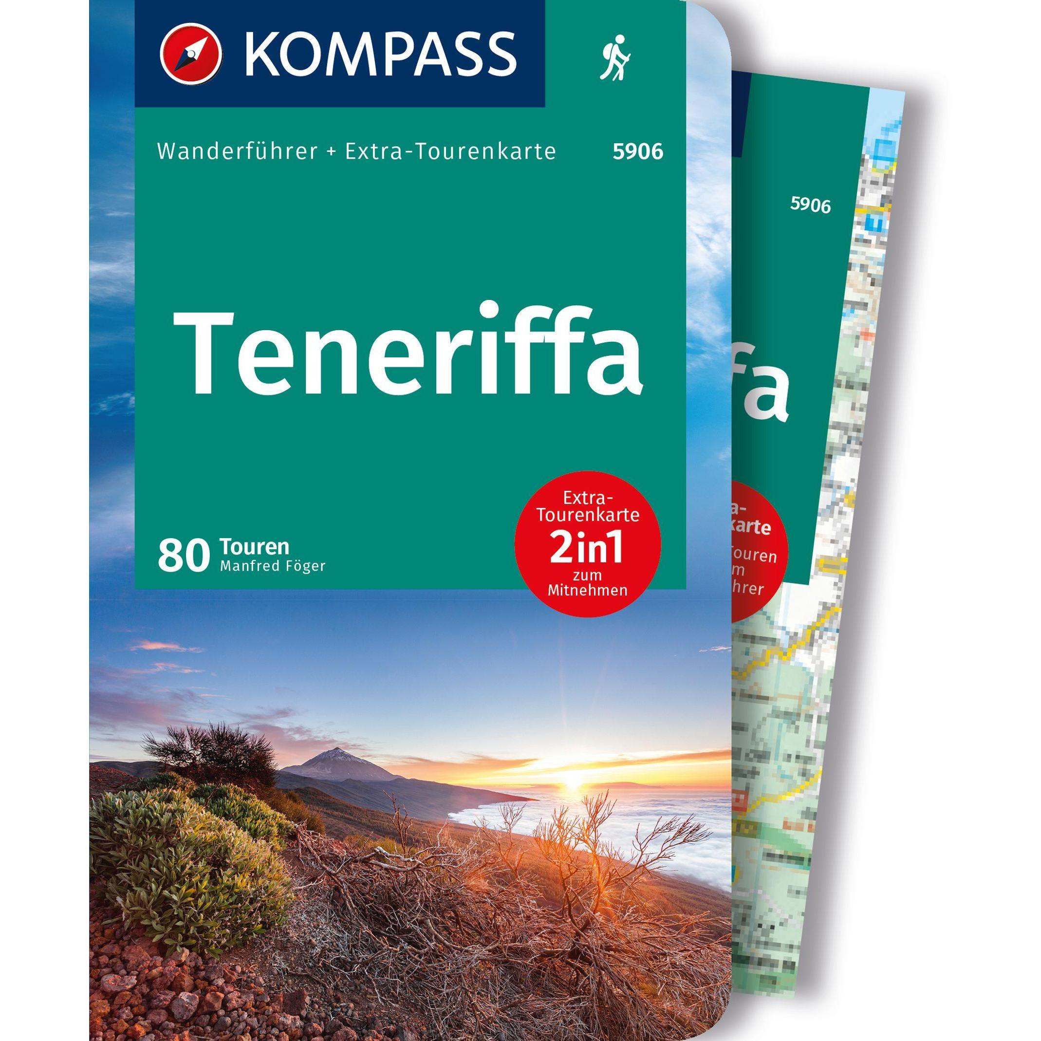 Wanderführer Teneriffa, 80 Touren, Landkarte