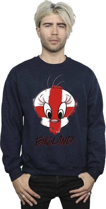 Image du produit Looney Tunes - Sweat TWEETY ENGLAND FACE - Homme (L)