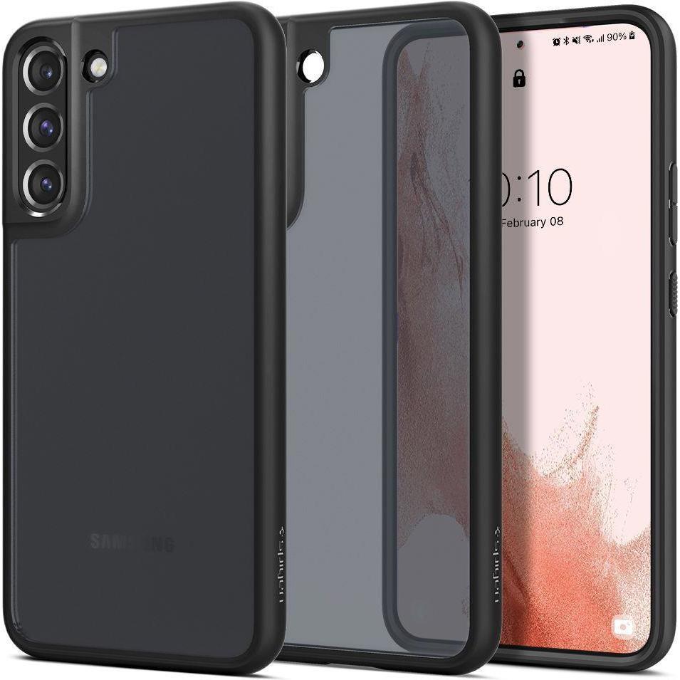 Spigen Ultra Hybrid (Samsung Galaxy S22 5G), Smartphone Hülle, Schwarz