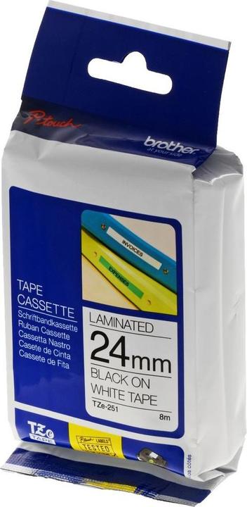 Produktbild Brother P-Touch Tape (2.40 cm, Weiss)