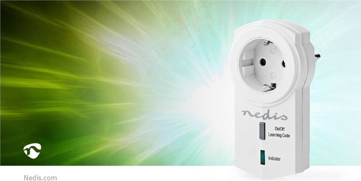 Produktbild Nedis RF-Stecker EIN/Aus RF-Mesh-Reichweitenerweiterung Schuko-Typ F 3680 W Weiss