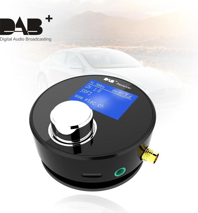 Actual product image P Tec A2 DAB+ Adapter / FM Transmitter