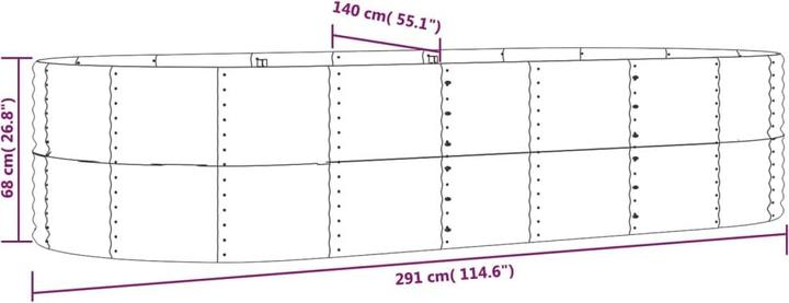 Immagine prodotto vidaXL Hochbeet