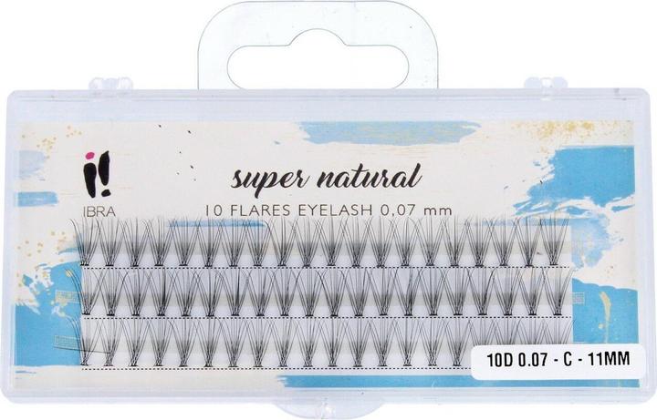 Actual product image Ibra Super Naturals 0.07 C-11Mm (Artificial eyelashes)