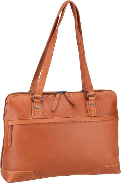 Produktbild The Chesterfield Brand Branson Schultertasche Leder 37 cm Laptopfach