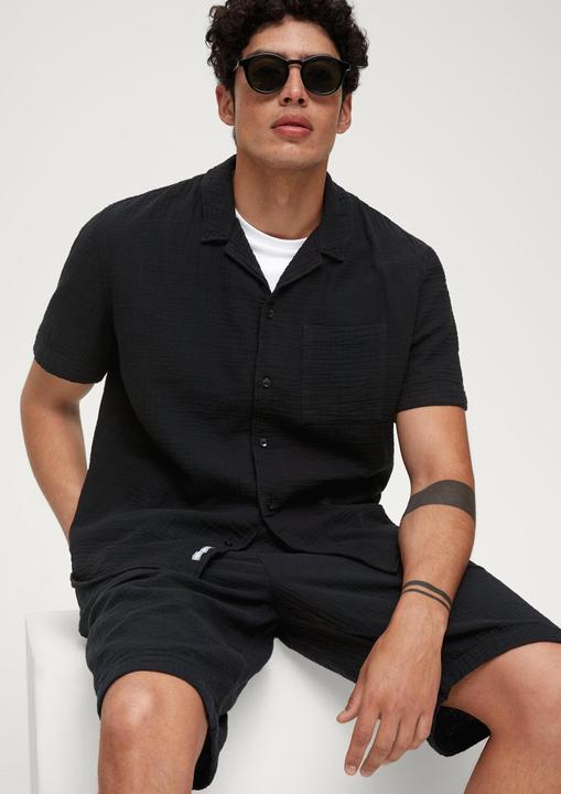 Immagine prodotto s.Oliver Hemd Relaxed: Hemd mit Crinkle-Effekt (XXL)