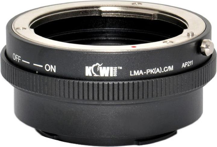Kiwi Lens Mount Adapter (Pentax K(A) naar Canon M)