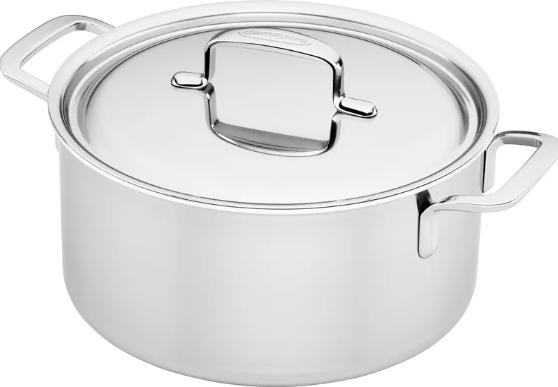 Actual product image Demeyere 5-PLUS 40851-113-0 Saucepan 1.5 l Round Silver (Pot, Stainless steel)
