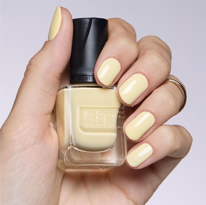 Immagine prodotto Catrice Gel Affair Nail Lacquer No. 012 Yellow Long-Lasting (012 Spremuta di limone facile facile, Smalto per unghie effetto gel)