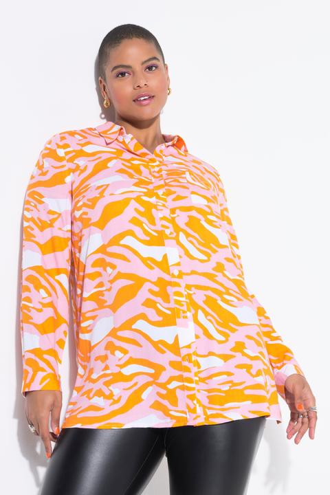 Immagine prodotto Studio Untold Camicia dal taglio squadrato con design zebrato in stile camouflage (54)