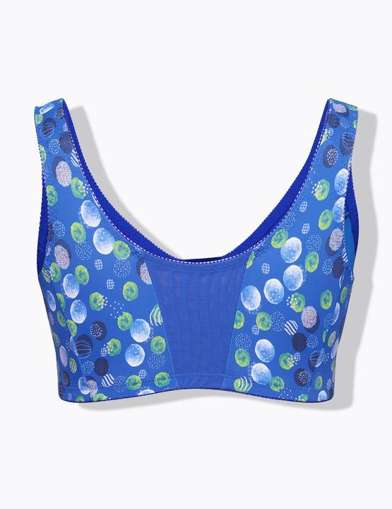 Actual product image Ulla Popken Polka Dot Relief Bra (85 E)