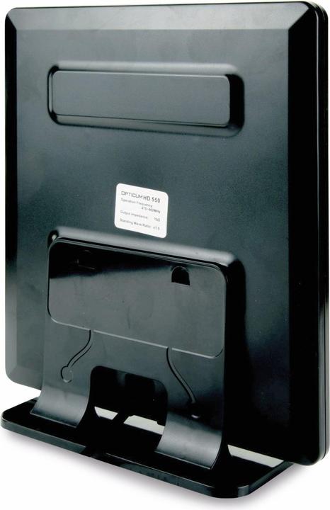 Actual product image Opticum Smart HD 550 DVB-T/T2 (Flat antenna, 9 dB, DAB/ DAB+, DVB-T / -T2)