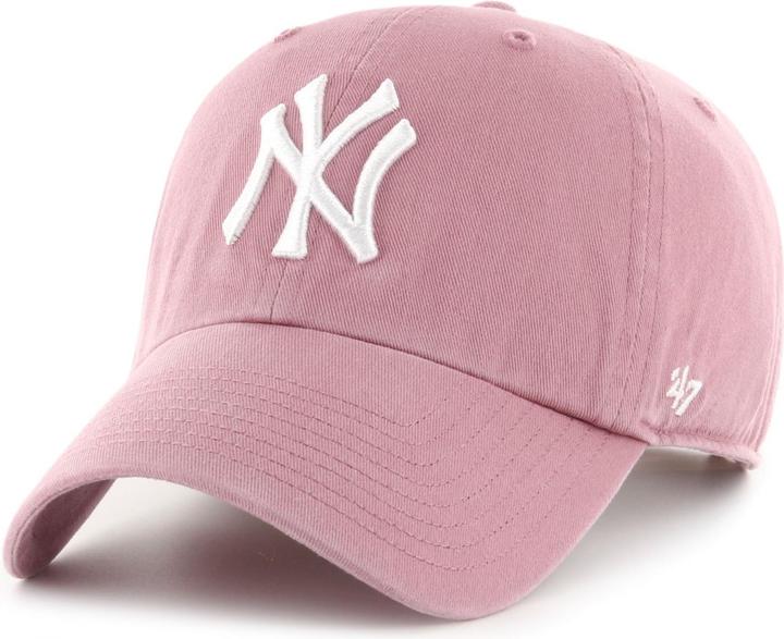 Actual product image 47 Brand Strapback Kinder Cap CLEAN New York Yankees mauve (52, 53, 54, 55, 56)