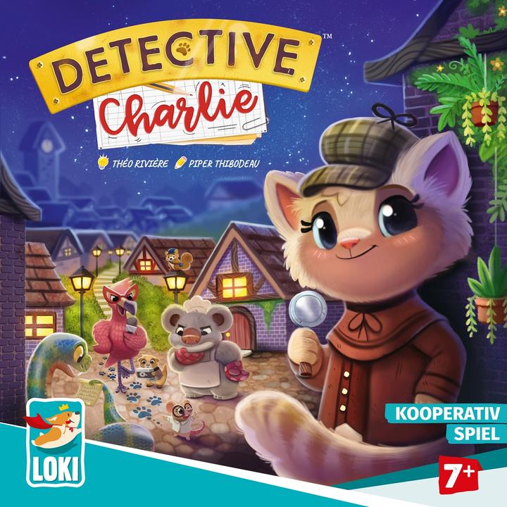 Produktbild Loki Kids 517822 - Detective Charlie, Kartenspiel, 1-5 Spieler, ab 7 Jahren (DE-Ausgabe) (Deutsch, 1 - 5 Spieler)