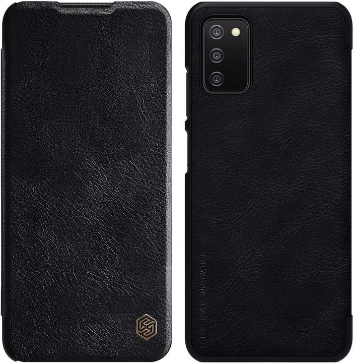 Produktbild Nillkin Qin leather case for Samsung Galaxy A03s black (Samsung Galaxy A03s)