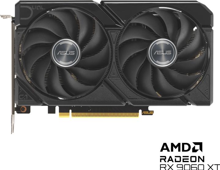 Actual product image ASUS Dual Radeon RX 9060 XT (8 GB)