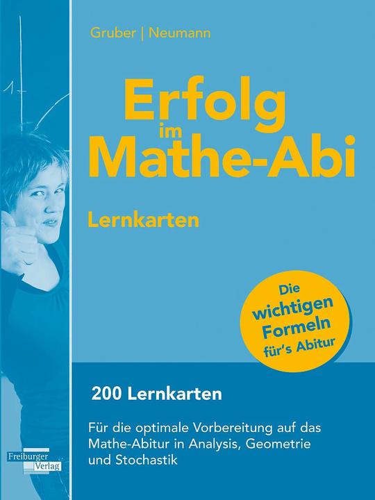Produktbild Erfolg im Mathe-Abi Lernkarten (Deutsch, Helmut Gruber, Robert Neumann, 2007)