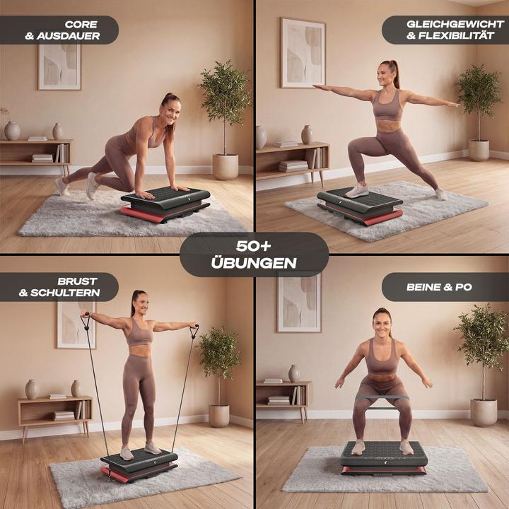 Produktbild Sportstech sVibe Lite Vibrationsplatte Rot