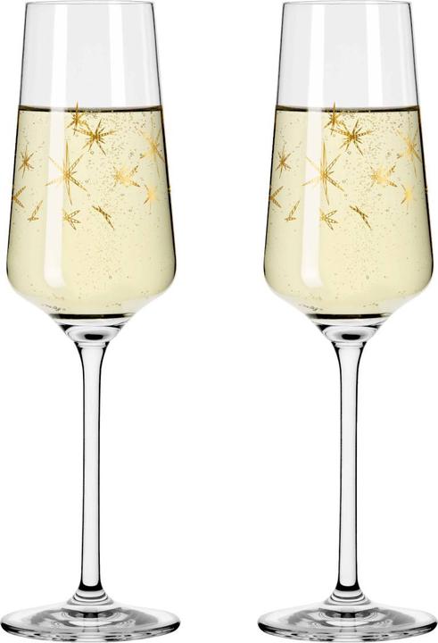 Actual product image Ritzenhoff Celebration Deluxe champagne glass (23.30 cl, 2 Glasses, Champagne glasses)