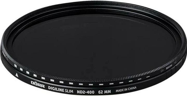Produktbild Dörr Graufilter Digiline Slim Variabler ND2-400 – 62 mm (62 mm, ND- / Graufilter)