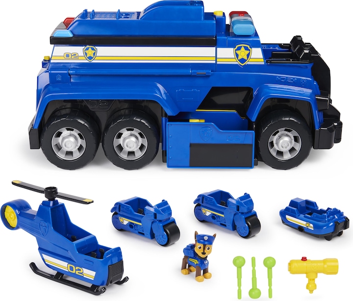 Actual product image Spin Master Ultimate Police Cruiser (Chase's 5-in-1 Police Cruiser)