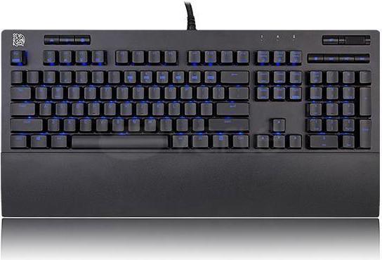 Thermaltake eSports KB-NPP-TBBLUS-01 (mechanical, USB 2.0, black color (US, Kabelgebunden)