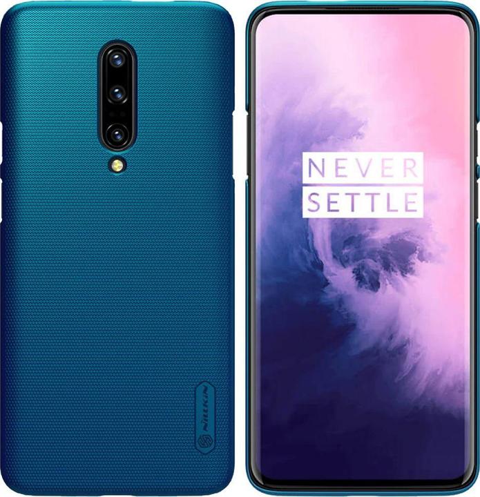 Actual product image Nillkin Dėklas Frosted Shield OnePlus 7 Pro Peacock (OnePlus 7 Pro)