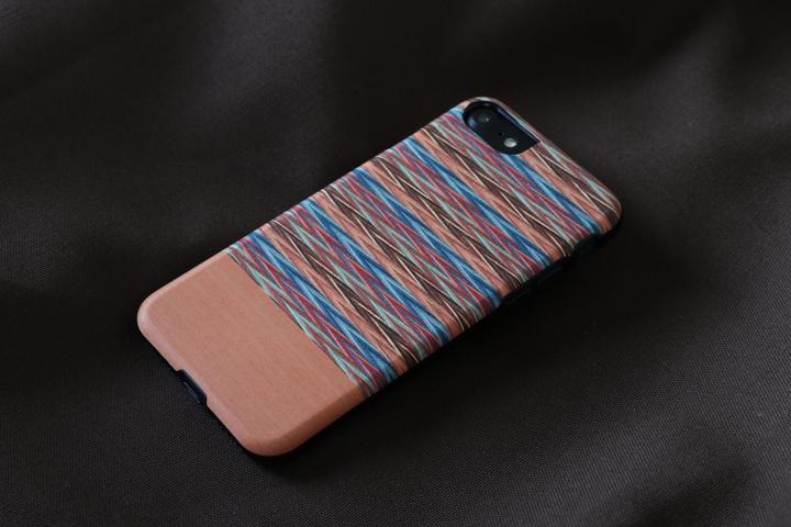 Produktbild Man.Wand &WOOD case for iPhone 7/8 browny check juodas (Apple iPhone 7)