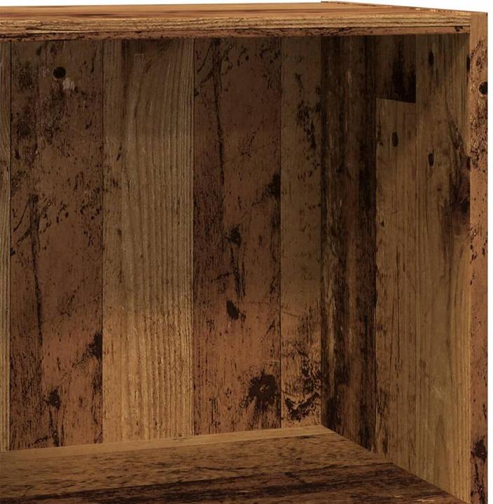 Immagine prodotto vidaXL Bücherregal Regal Standregal Büroregal Aufbewahrungsregal Altholz-Optik (60 x 30 x 77 cm)