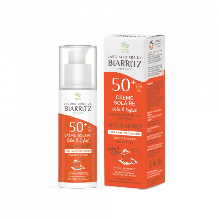 Produktbild Laboratoires de Biarritz Alga Maris Kinder SPF 50+ (Sonnencreme, SPF 50+, 100 ml, 161 g)