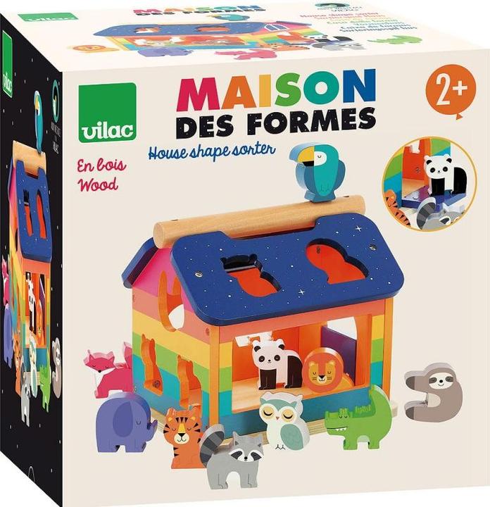 Actual product image Vilac Maison des formes Rainbow - Andy Westface