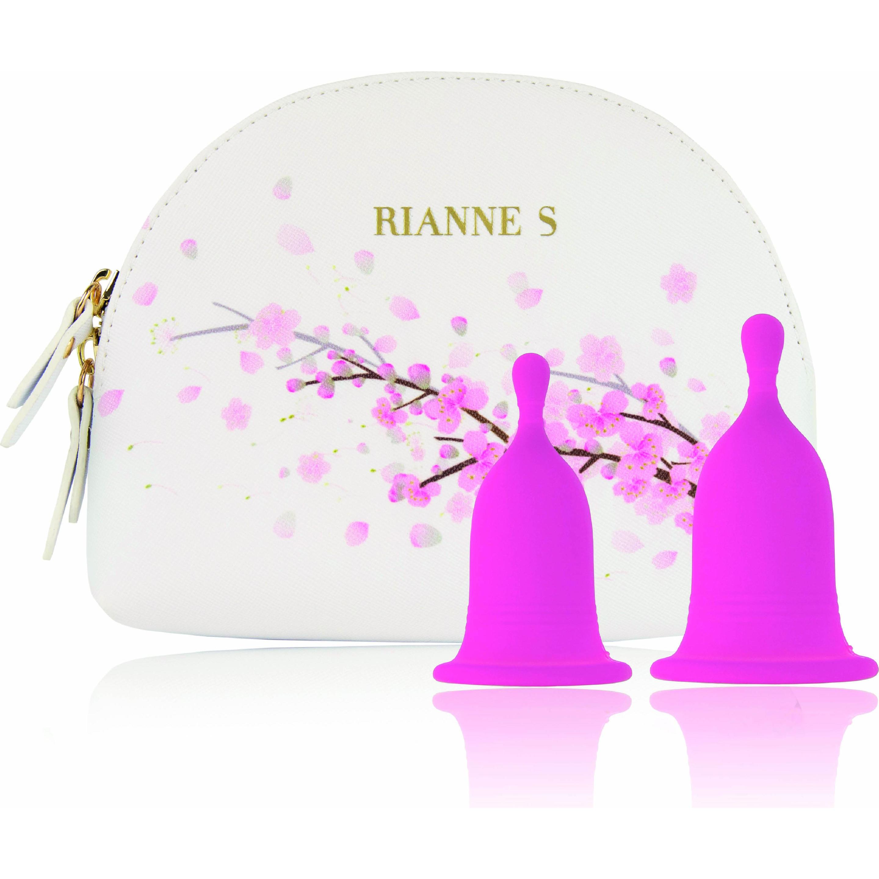 Rianne S., Menstruationstasse, RS - Femcare - Cherry Cup (S, M)