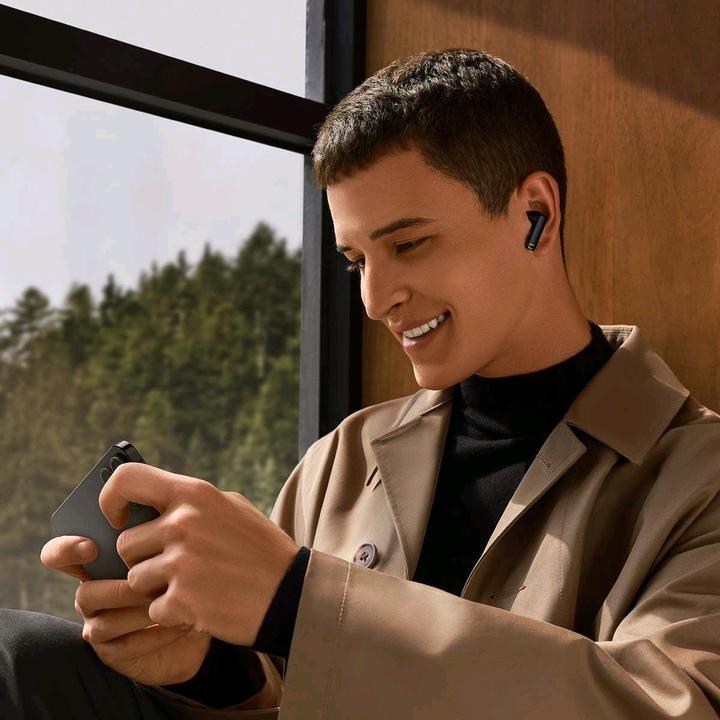 Actual product image Baseus Bowie E9 TWS earphones (black) (5 h, Wireless)