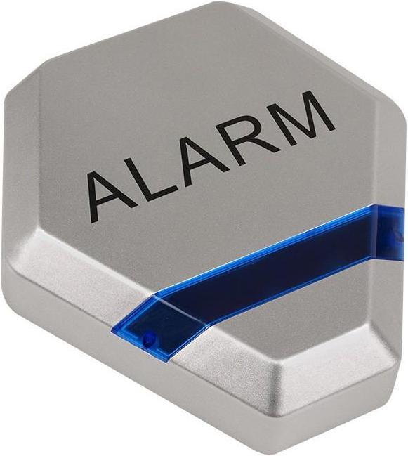 Immagine prodotto Maclean DC3200S CE DC3200S Finto sistema di allarme Sirena Dummy 3x LED solare, sidabrinis