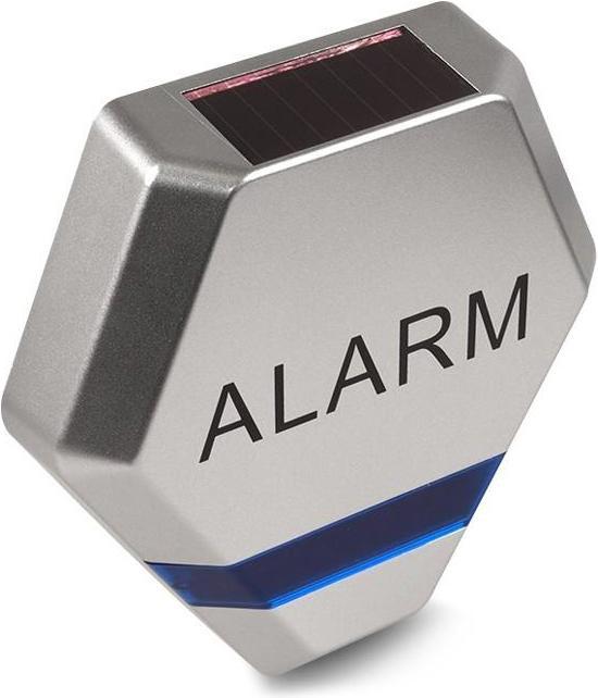 Immagine prodotto Maclean DC3200S CE DC3200S Finto sistema di allarme Sirena Dummy 3x LED solare, sidabrinis