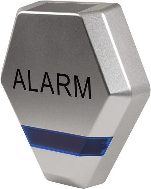 Produktbild Maclean DC3200S CE DC3200S Fake Alarm Siren System Dummy 3x LED solar, sidabrinis