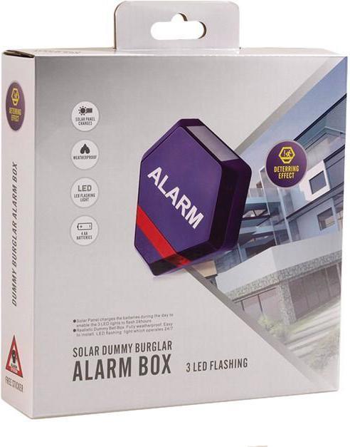 Immagine prodotto Maclean DC3200S CE DC3200S Finto sistema di allarme Sirena Dummy 3x LED solare, sidabrinis