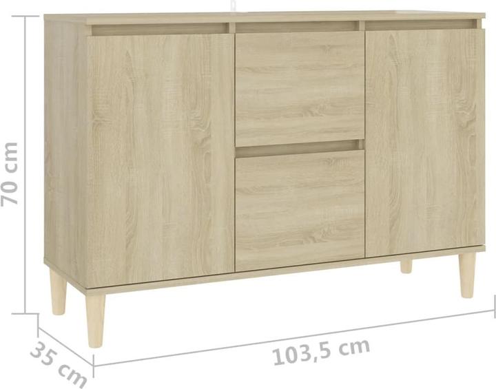 Image du produit vidaXL Rowen (35 x 103.50 x 70 cm)