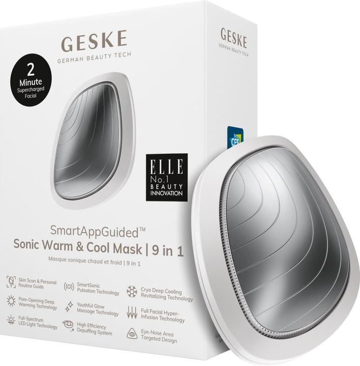 Geske Smartappguidedtm Sonic Warm & Cool Mask 9 in 1 Beauty LED