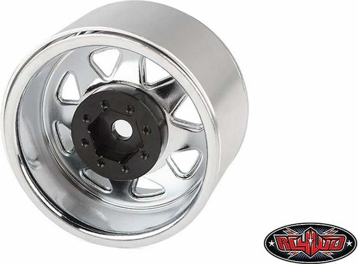 Image du produit Rc4Wd Jantes 8 Lug Deep Dish Wagon 1.9 Chrome 4 pièces