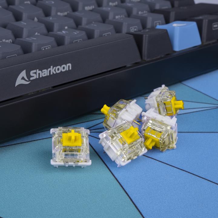 Actual product image Sharkoon Switch set Gateron PRO 2.0 YEL 35 pcs.