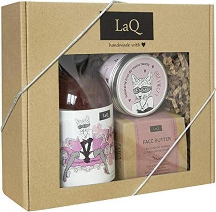 Immagine prodotto LaQ Zestaw*Kocica żel p/ prysznic 500ml + mus+masł (Set per la cura dei capelli)
