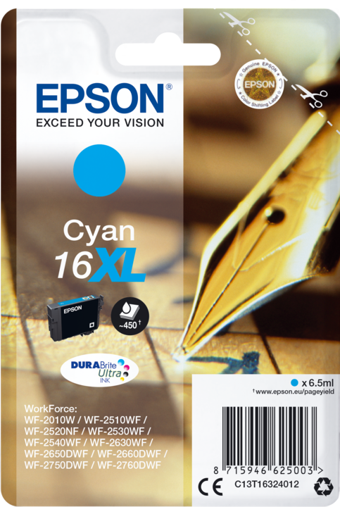 Epson 16XL DuraBrite Ultra (C)