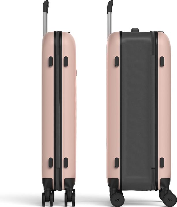 Actual product image Rollink Harde suitcase / trolley / travel case - Vega 360 - 76 cm - Rose (105 l, L (90 - 115l))