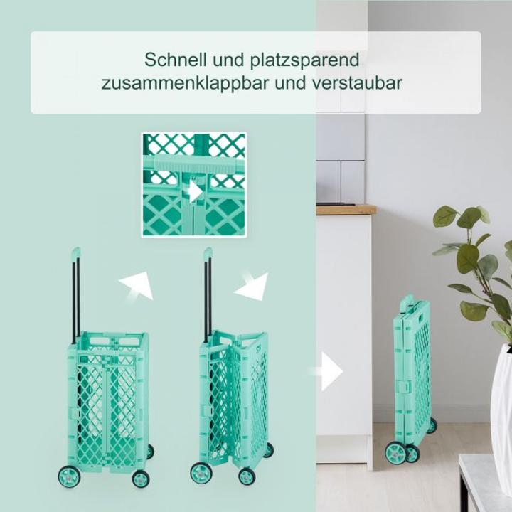 Produktbild Relaxdays Einkaufstrolley